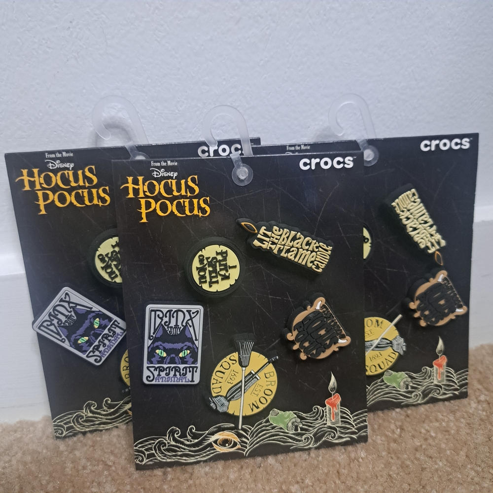CROCS Hocus Pocus Jibbitz Charms Set